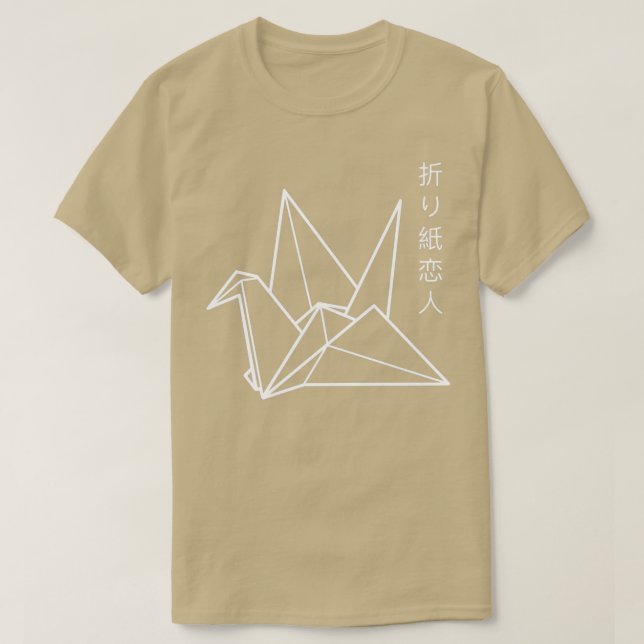 Camiseta Origami Lover (Diseño del anverso)