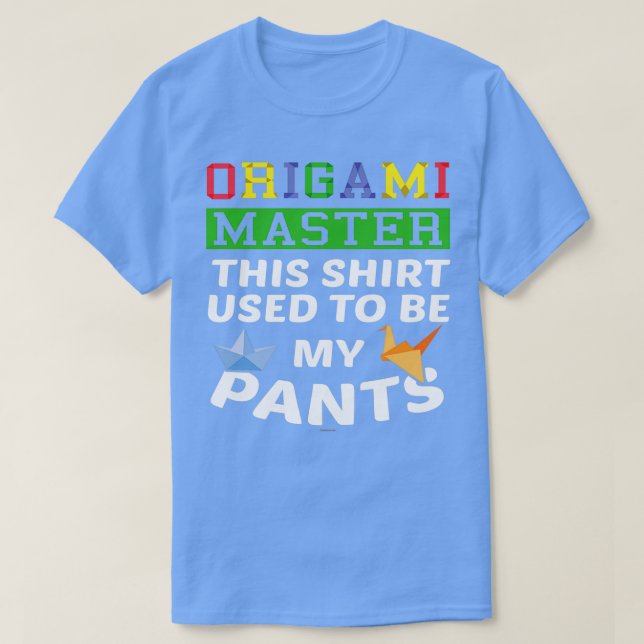 Camiseta Origami Master Classic TShirt (Diseño del anverso)