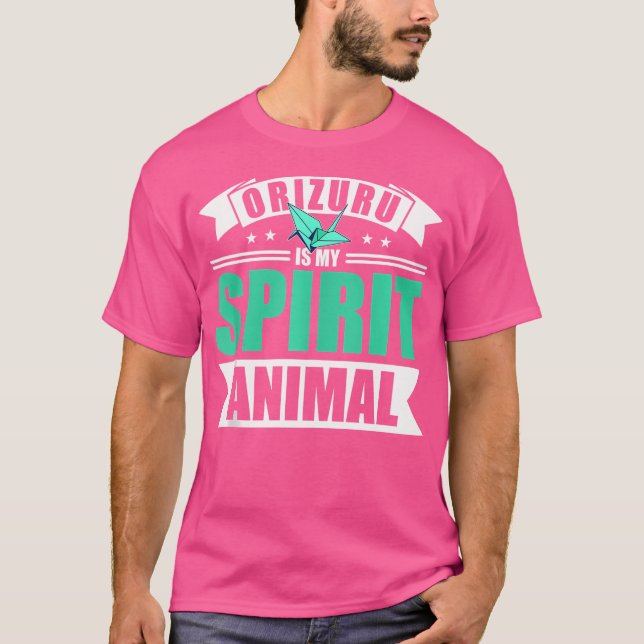 Camiseta Origami Master Orizuru Es Mi Espíritu Animal Origa (Anverso)
