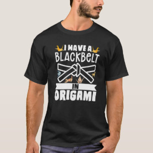 Camiseta Origami Master Paper Doble Crane De Artesanías Ten