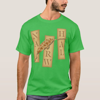 Camiseta Origami Narwhal