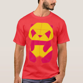 Camiseta Origami Panda 6