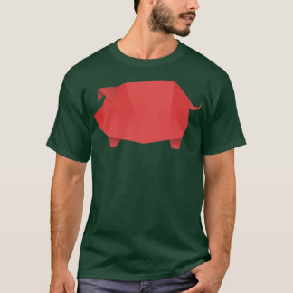 CAMISETA ORIGAMI PIG 6