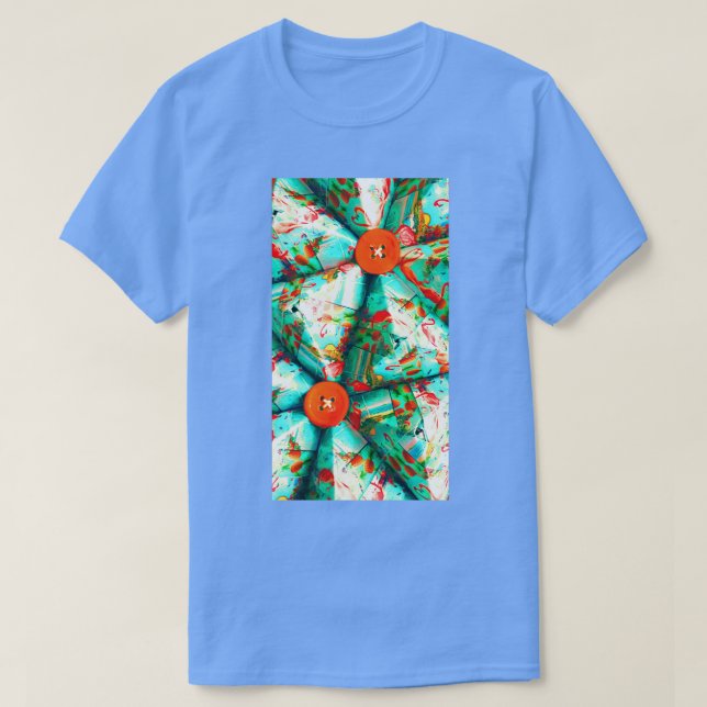 Camiseta ORIGAMI quotTROPICANAquot DISEÑO (Diseño del anverso)