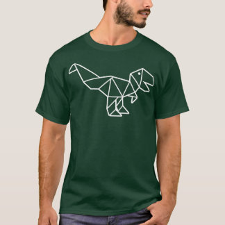 Camiseta Origami TRex 1
