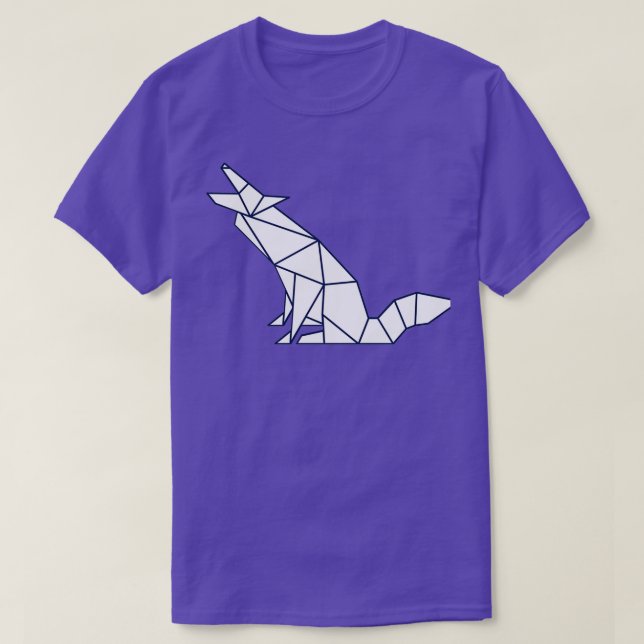 Camiseta Origami Wolf 10 (Diseño del anverso)