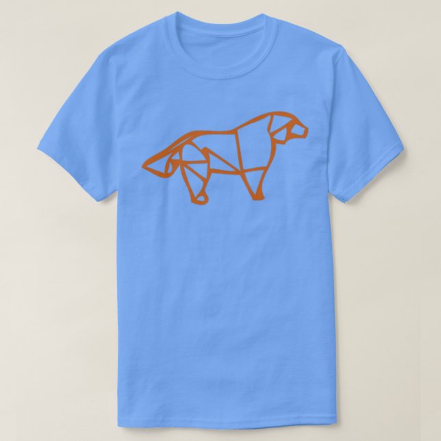 Camiseta Origami Wolf 16 (Diseño del anverso)