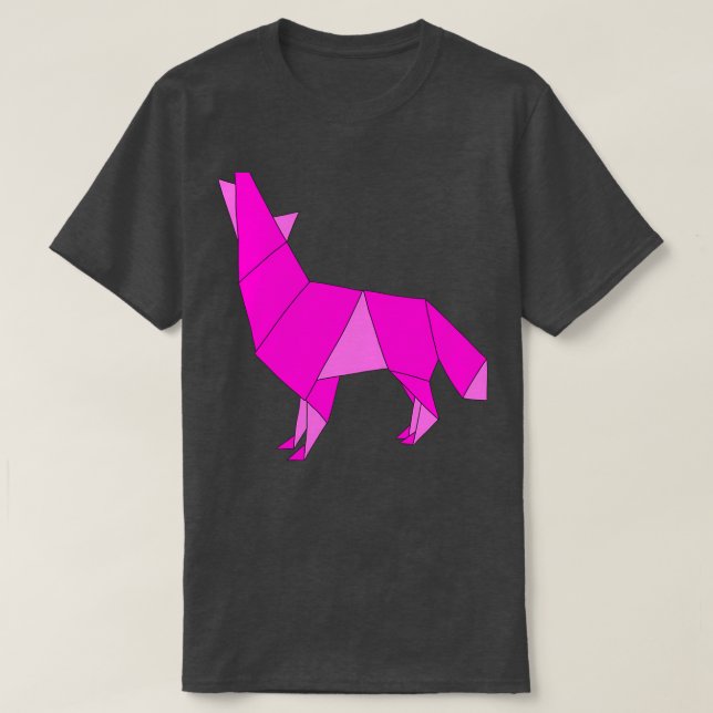 Camiseta Origami Wolf 22 (Diseño del anverso)
