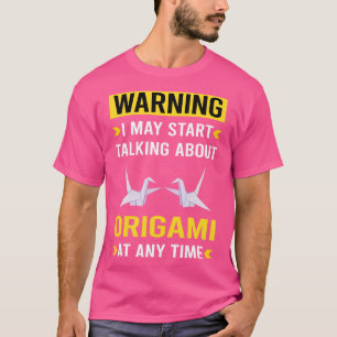 Camiseta Orígenes de advertencia