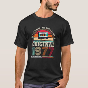 Camiseta Original 1977 45º Cumpleaños Para Hombres Y Mujere