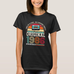 Camiseta Original 1986 36º Cumpleaños Para Hombres Y Mujere