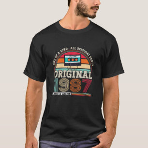 Camiseta Original 1987 35º Regalo De Cumpleaños Para Los Ho
