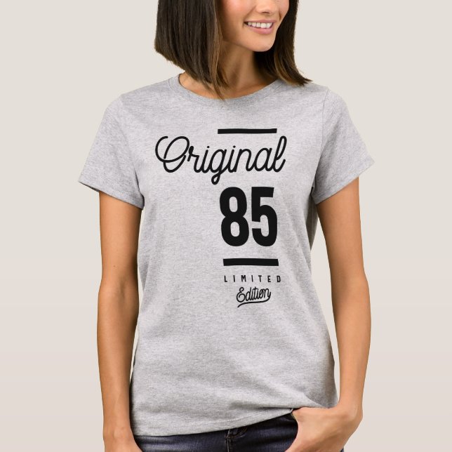 Camiseta Original 85º cumpleaños (Anverso)