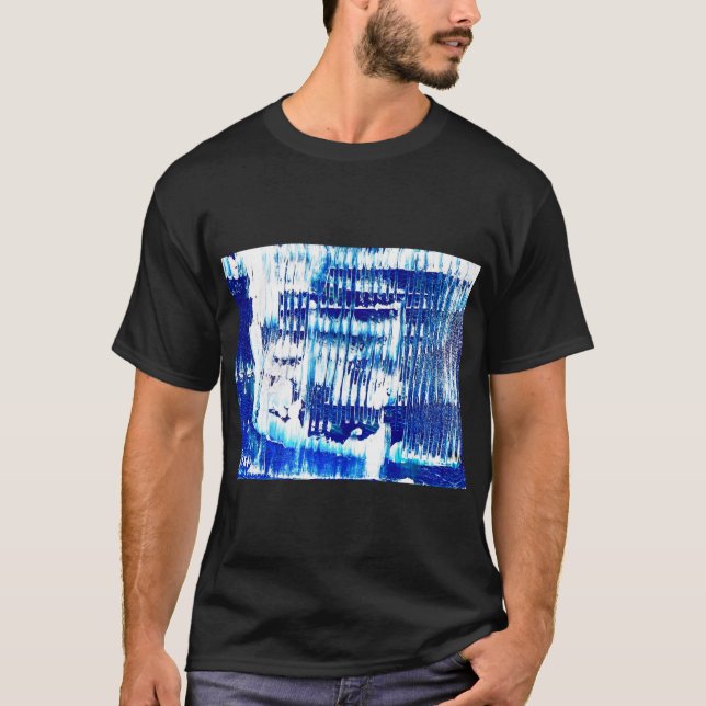 Camiseta Original Abstarct Blue Iceberg (Anverso)