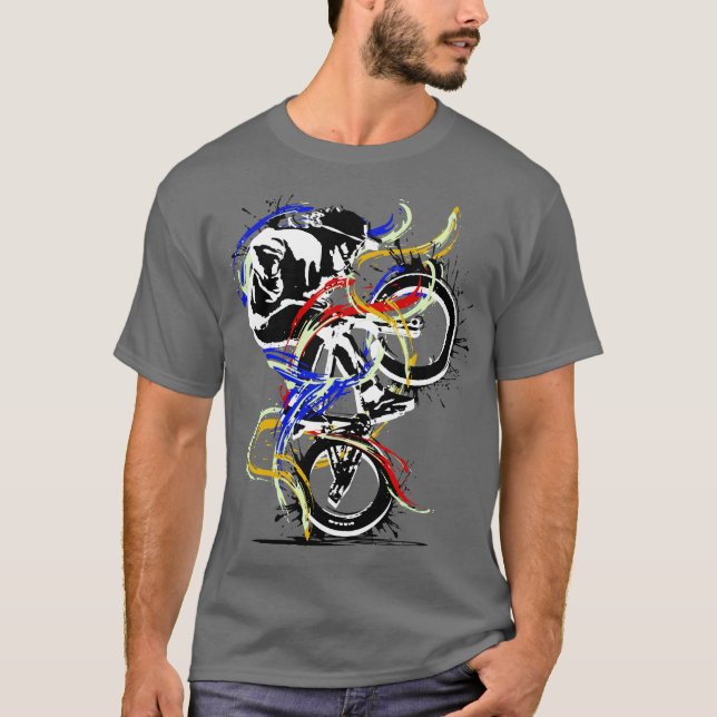 Camiseta Original Bmx Flatland - Bicicleta Bmx (Anverso)