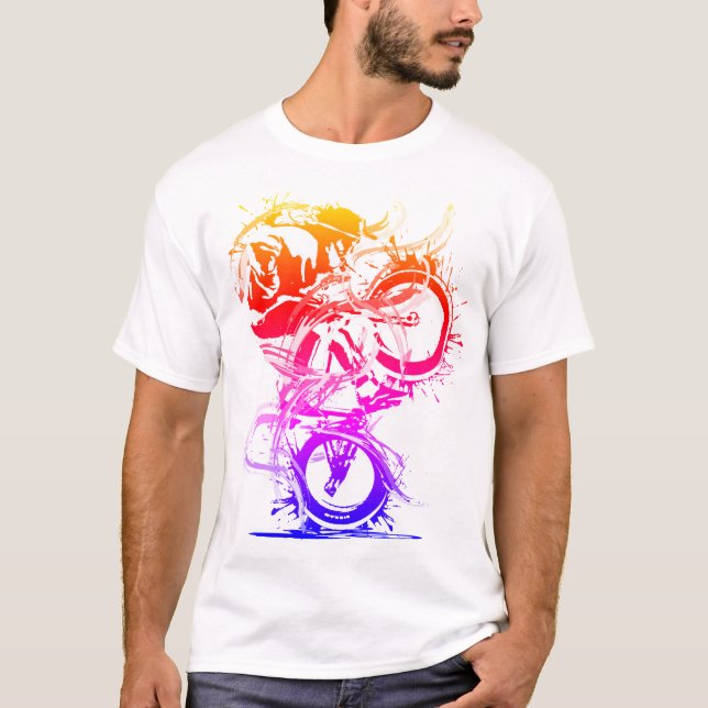 Camiseta Original Bmx Flatland Viejo Skool T-Shirt (Anverso)