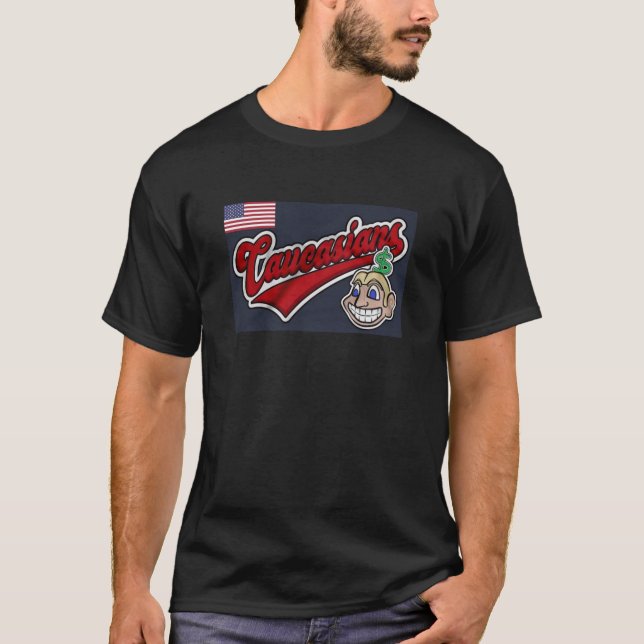 Camiseta original caucásica EE.UU. (Anverso)