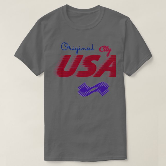 Camiseta Original City USA (Diseño del anverso)