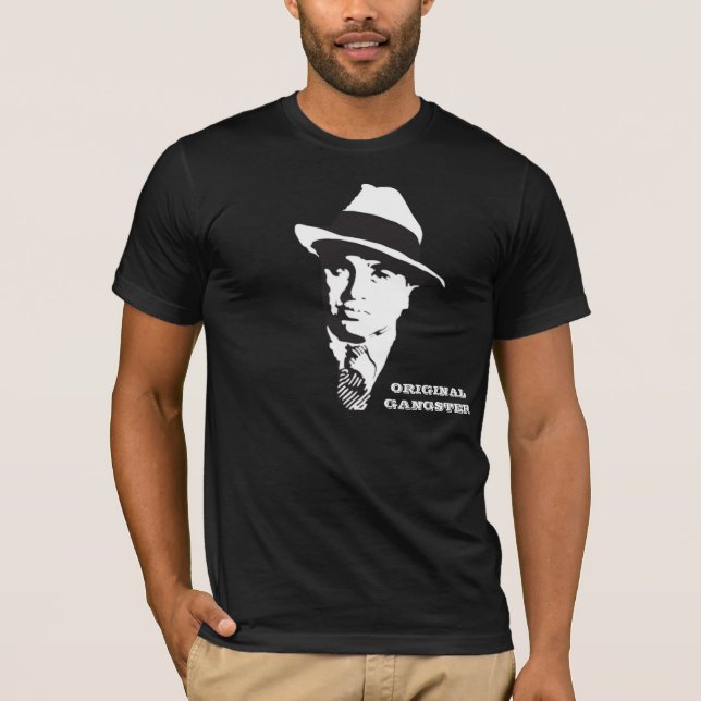 CAMISETA ORIGINAL DE AL CAPONE DEL GÁNGSTER (Anverso)