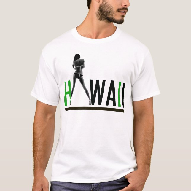 Camiseta original de Hawaii (Anverso)