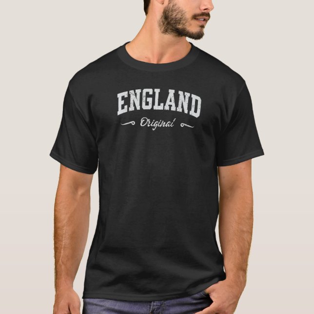 Camiseta Original de Inglaterra (Anverso)