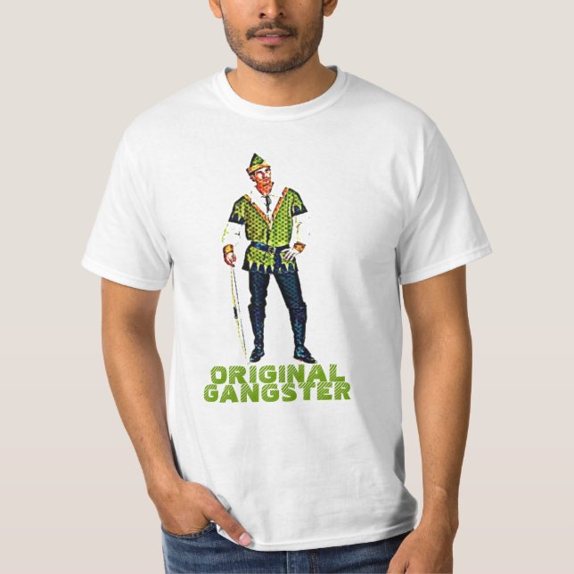 Camiseta original del gángster de Robin Hood (Anverso)