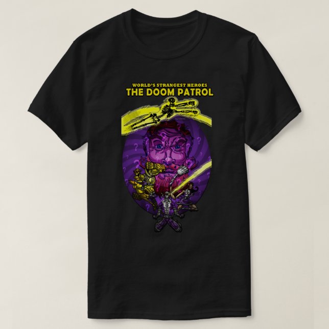 Camiseta Original Doom Patrol Artwork Classic (Diseño del anverso)