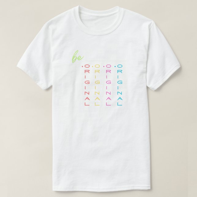 Camiseta Original, EL OG, Estilo de vida, Motivación (Diseño del anverso)