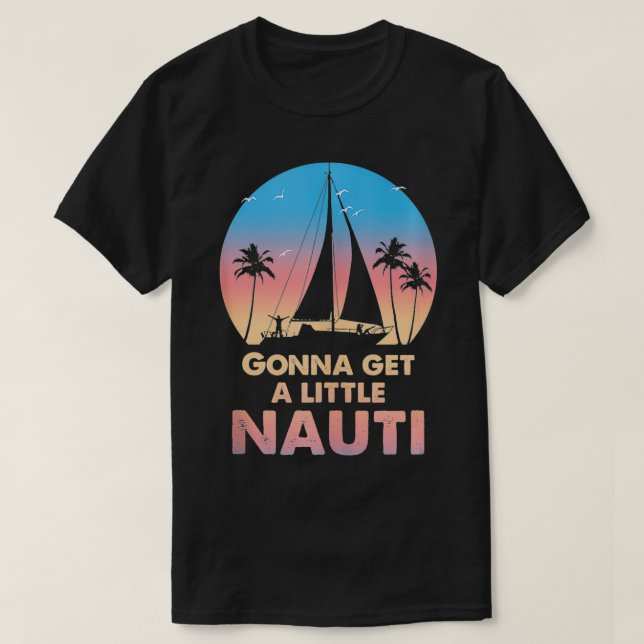 Camiseta ORIGINAL En Un Barco (Diseño del anverso)