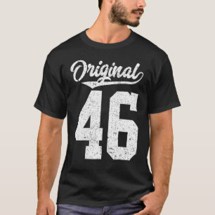 Camiseta Original estilo vintage de su cumpleaños número 46