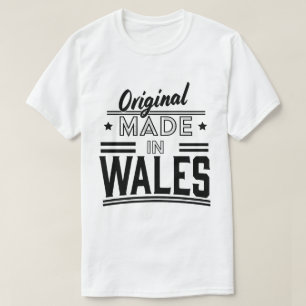 Camiseta Original hecho en Gales