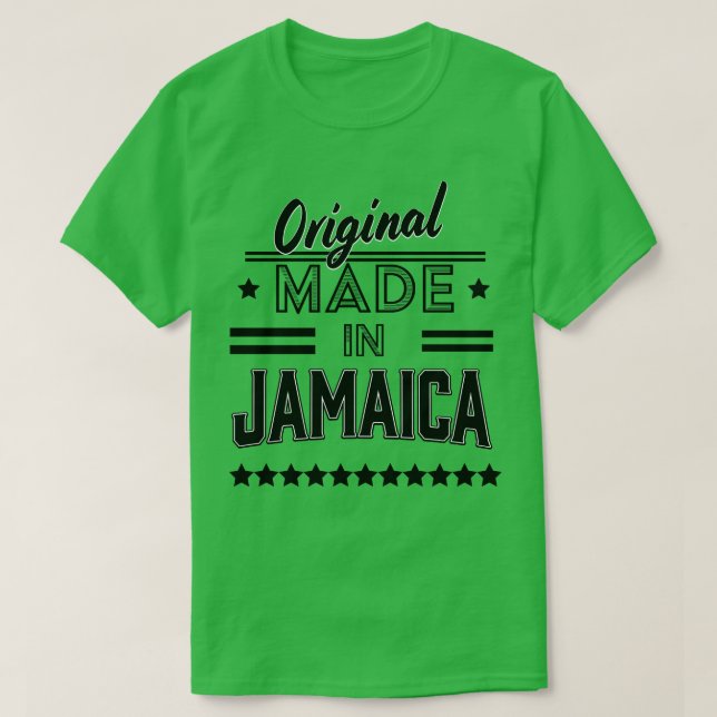Camiseta original hecho en Jamaica (Diseño del anverso)