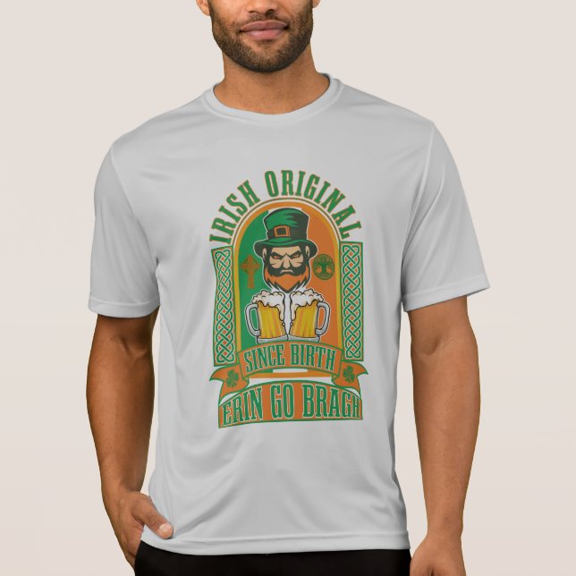 CAMISETA ORIGINAL IRLANDÉS DESDE EL NACIMIENTO (Anverso)