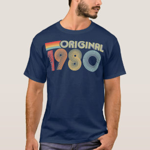 Camiseta Original retro 1980 40º regalo de cumpleaños