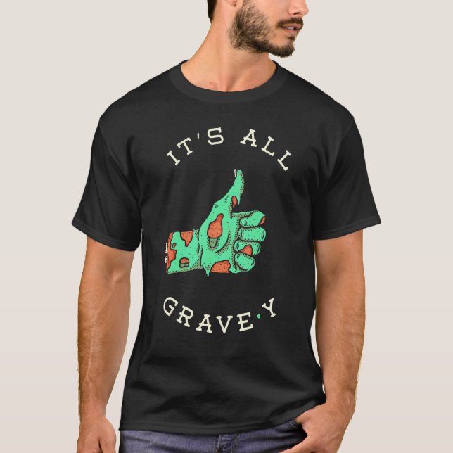 Camiseta Original Todo Grave Y Graveyard Corpse Death Zombi (Anverso)