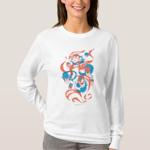 Camiseta Originales de DC - Explosión de logotipos