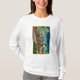 Camiseta Orilla, California - escenas grandes de la letra