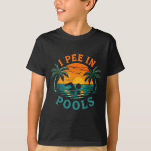 Camiseta Orino en piscinas divertido sarcástico vacaciones 