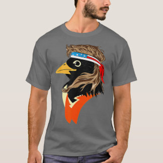 Camiseta Oriole Bird American Hero Funny Trendy