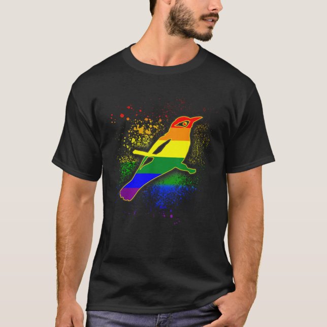 Camiseta Oriole LGBT Pride Shirt (Anverso)