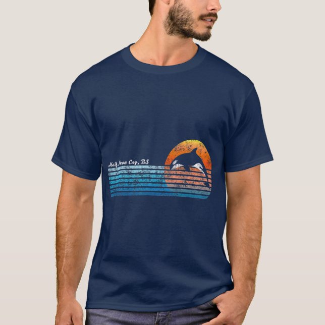 Camiseta Orka retro de Bahamas retro 80 (Anverso)