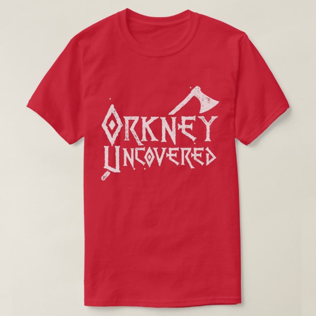 Camiseta Orkney Descubierto Ax (Diseño del anverso)