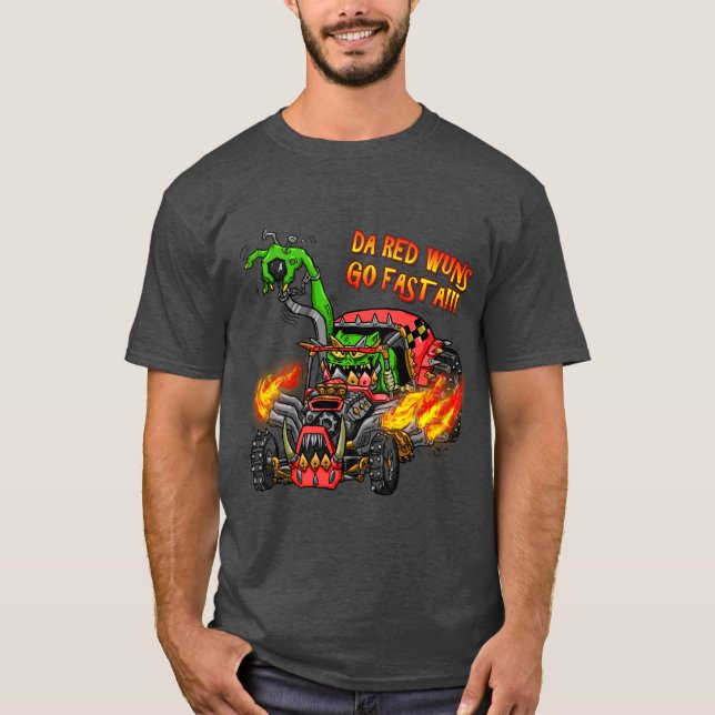 Camiseta Orks Los Rojos Van Más Rápido (Anverso)