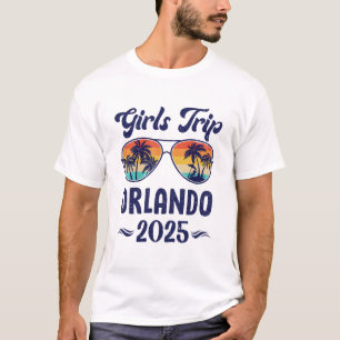 Camiseta Orlando Chicas Trip Beach Vacation 2025 Matching G