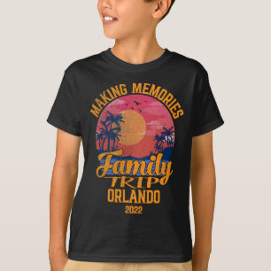 Camiseta Orlando Family Vacation 2022 Florida Making Memori