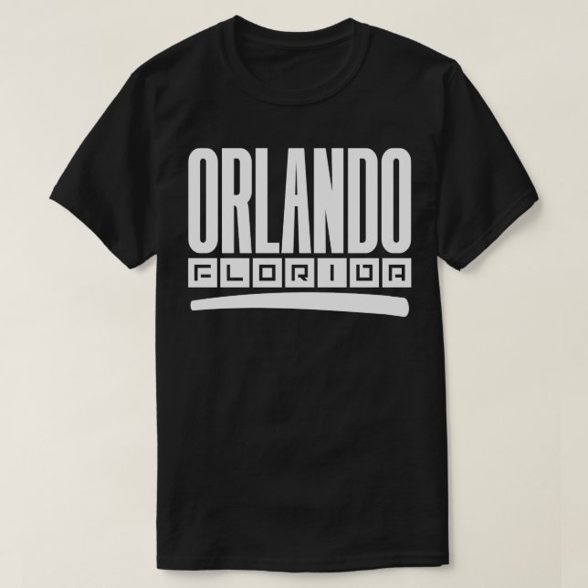 Camiseta Orlando Florida 1 (Diseño del anverso)