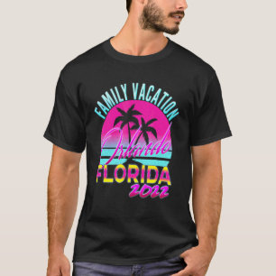 Camiseta Orlando Florida Family Vacation 2022 Vintage Match