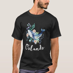 Camiseta Orlando Florida Sea Whale Mating Group Family Va