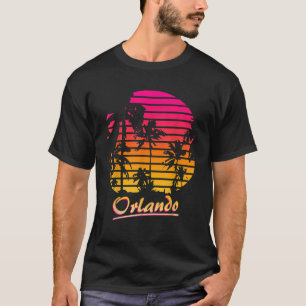 Camiseta Orlando Guay 80 Palm Trees Summer Sunset