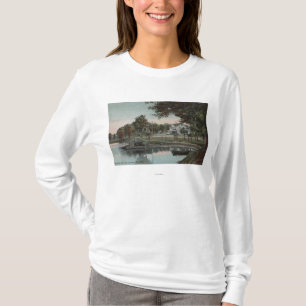 Camiseta Orlando, la Florida - vista de una ensenada en el